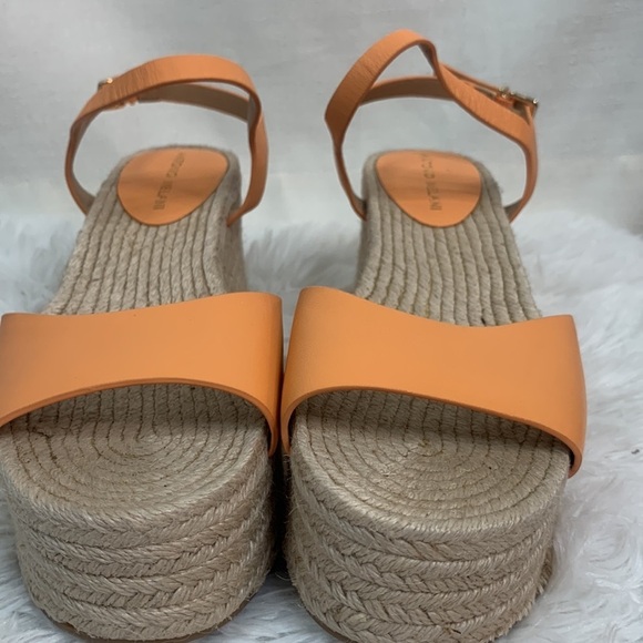 Antonio Melani Peach Wedges with Jute Trim- NWT - Picture 10 of 10